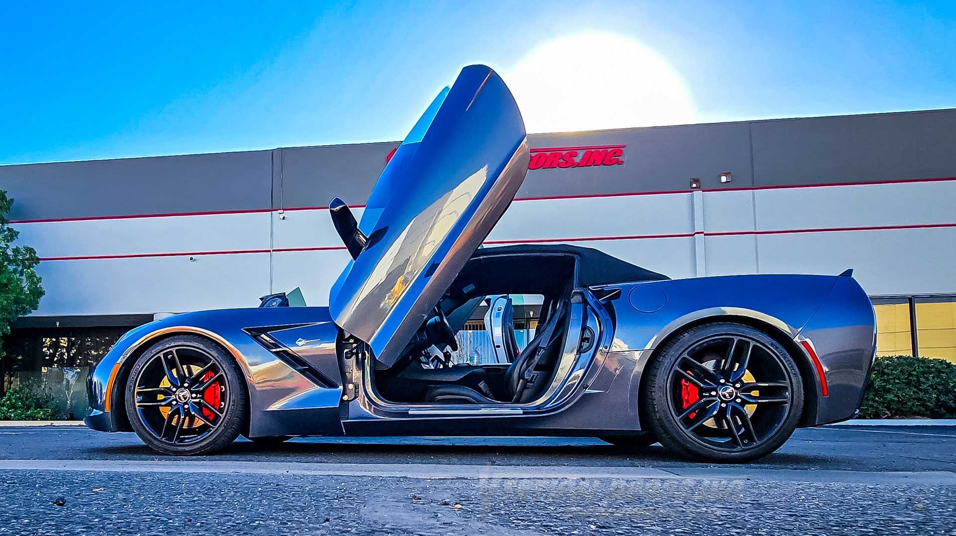 @dantrujillo79 Chevrolet Corvette C7 vertical door kit installed by the BEST in Lake Elsinore California 22326