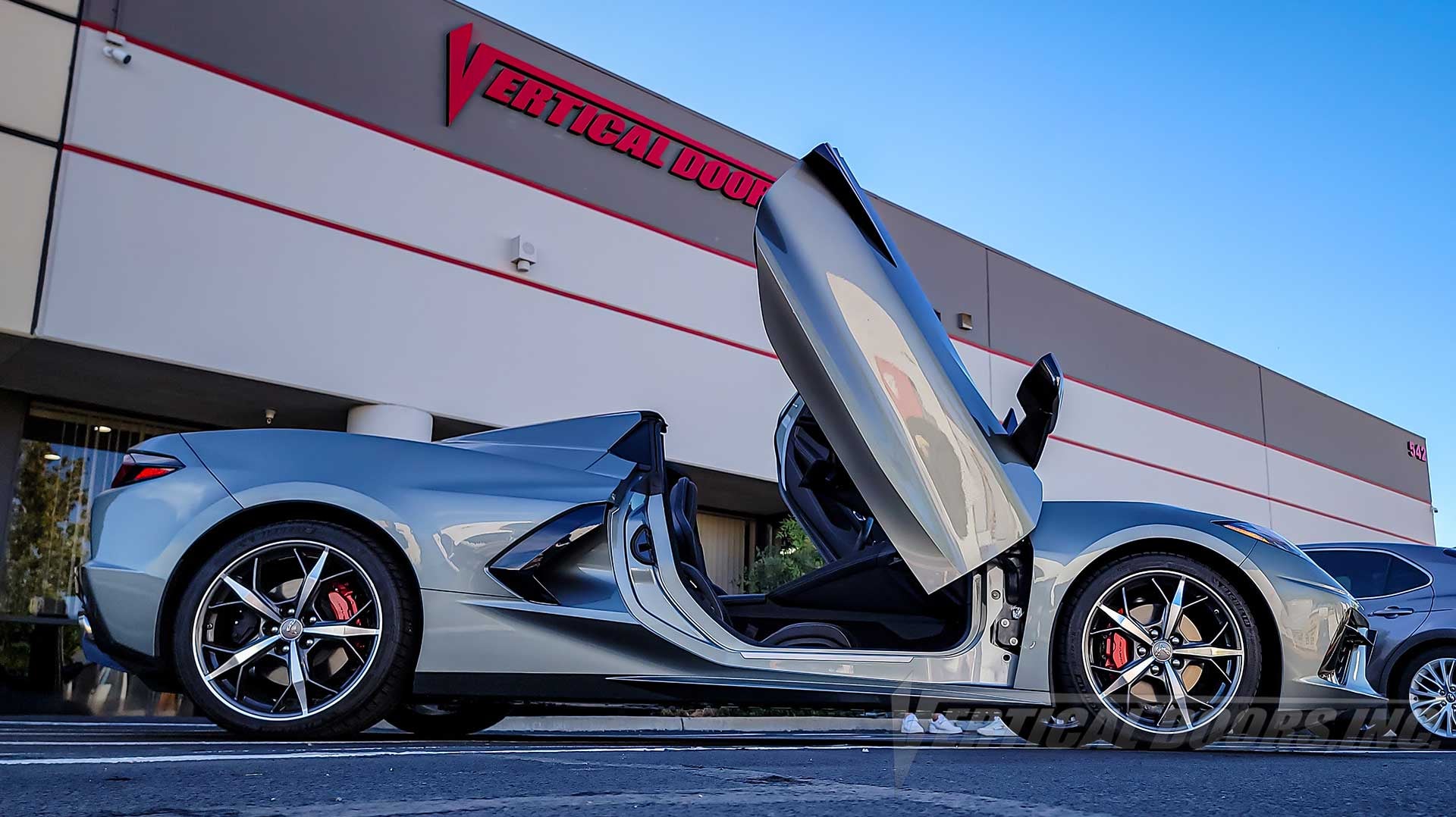 Transform Your Corvette C8 with the Best Lambo Doors kit in the market with over 2 decades of experience.