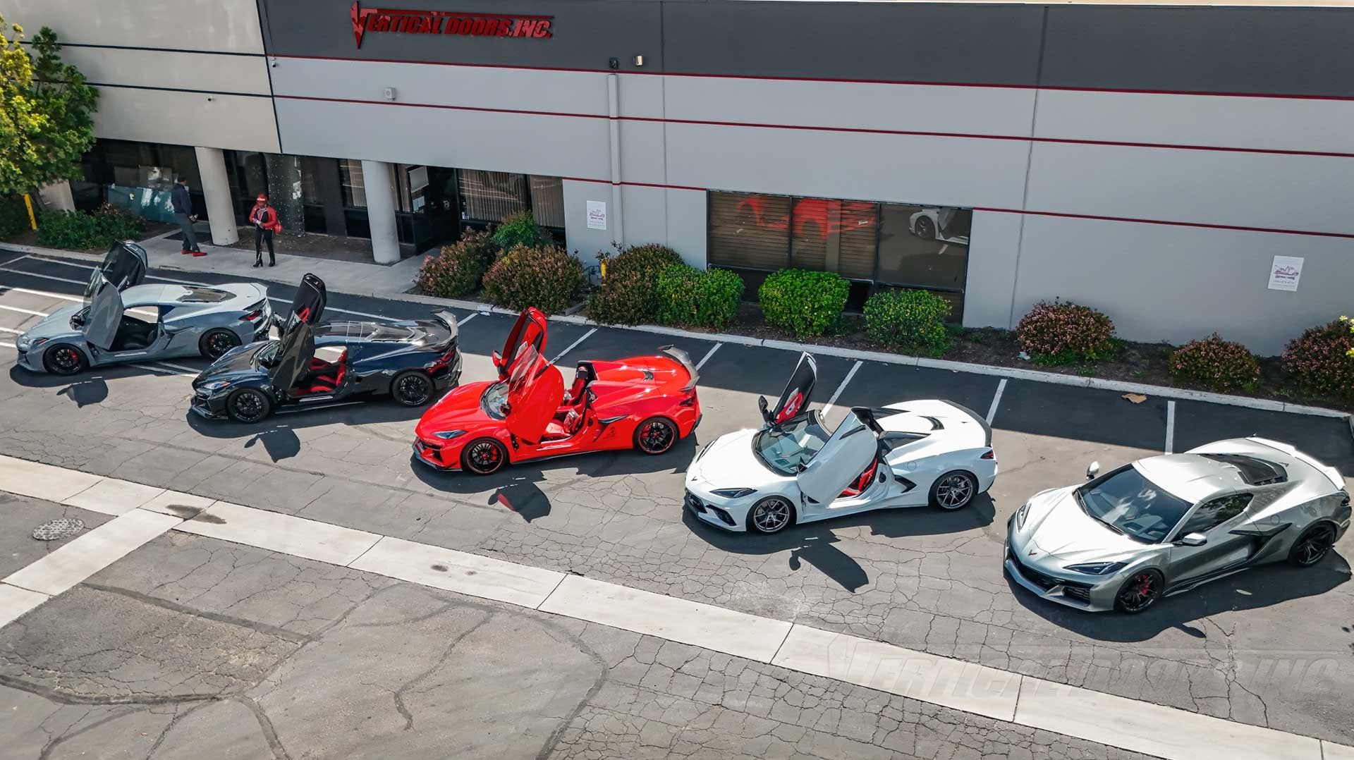 Few things match the excitement of seeing multiple Z06s together, especially with vertical doors installed and open. Whether you're here to get your car upgraded or simply connect with other car enthusiasts, Vertical Doors Inc is the place to be.