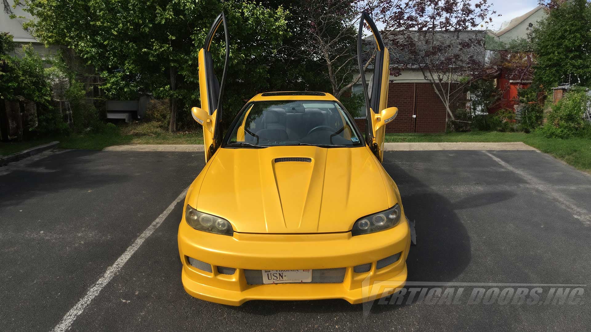 @ryanflow Honda Civic Coupe from Virginia with Lambo Doors Kit by Vertical Doors, Inc.