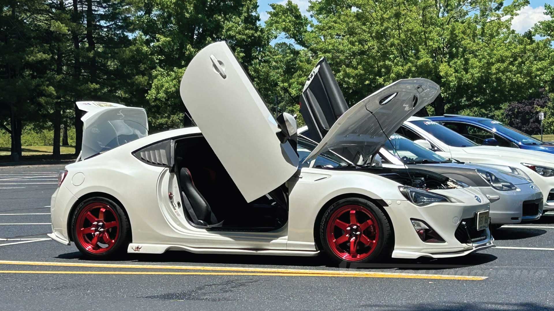 @ghost_frs86s Scion FRS from New Jersey featuring a Lambo Doors Kit by Vertical Doors, Inc.