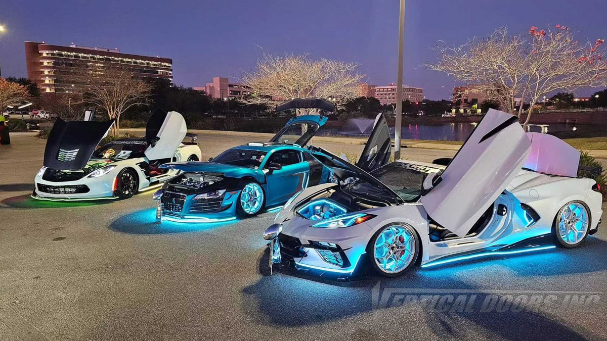 Installer | Shockwave Customs | Frankfort, IL | Vertical Lambo