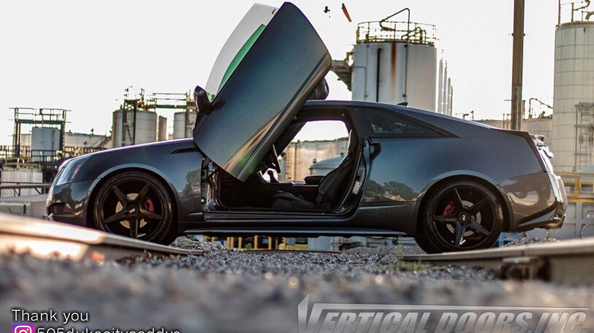 Ronny's “CaddyDaddy” with Vertical Doors Inc door conversion kit.