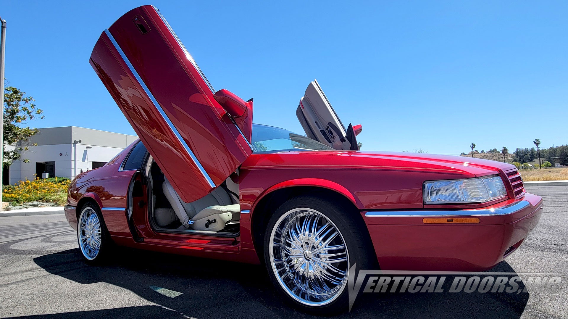 Check out Nick's Cadillac Eldorado 1992-2002 featuring Vertical Doors, Inc., vertical lambo doors conversion kits.