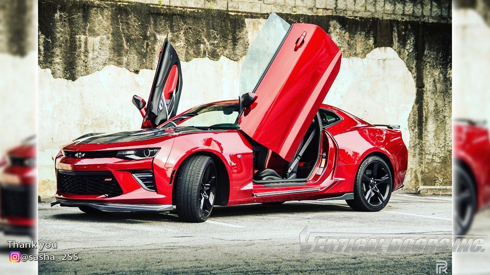 Check out Val's 6th Gen Chevrolet Camaro from Georgia with Vertical Lambo Doors Conversion Kit for Vertical Doors, Inc.