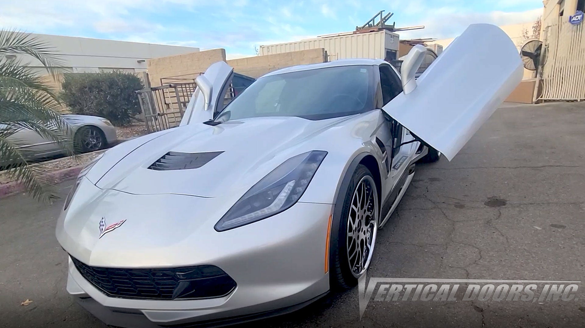 Chevrolet Corvette C7 2014-2019 ZLR Door Conversion Kit by Vertical Doors Inc.