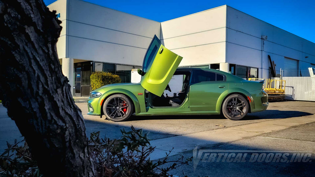 Check Richard’s Dodge Charger from Nevada with Door conversion kit by Vertical Doors, Inc. AKA "Lambo Doors"