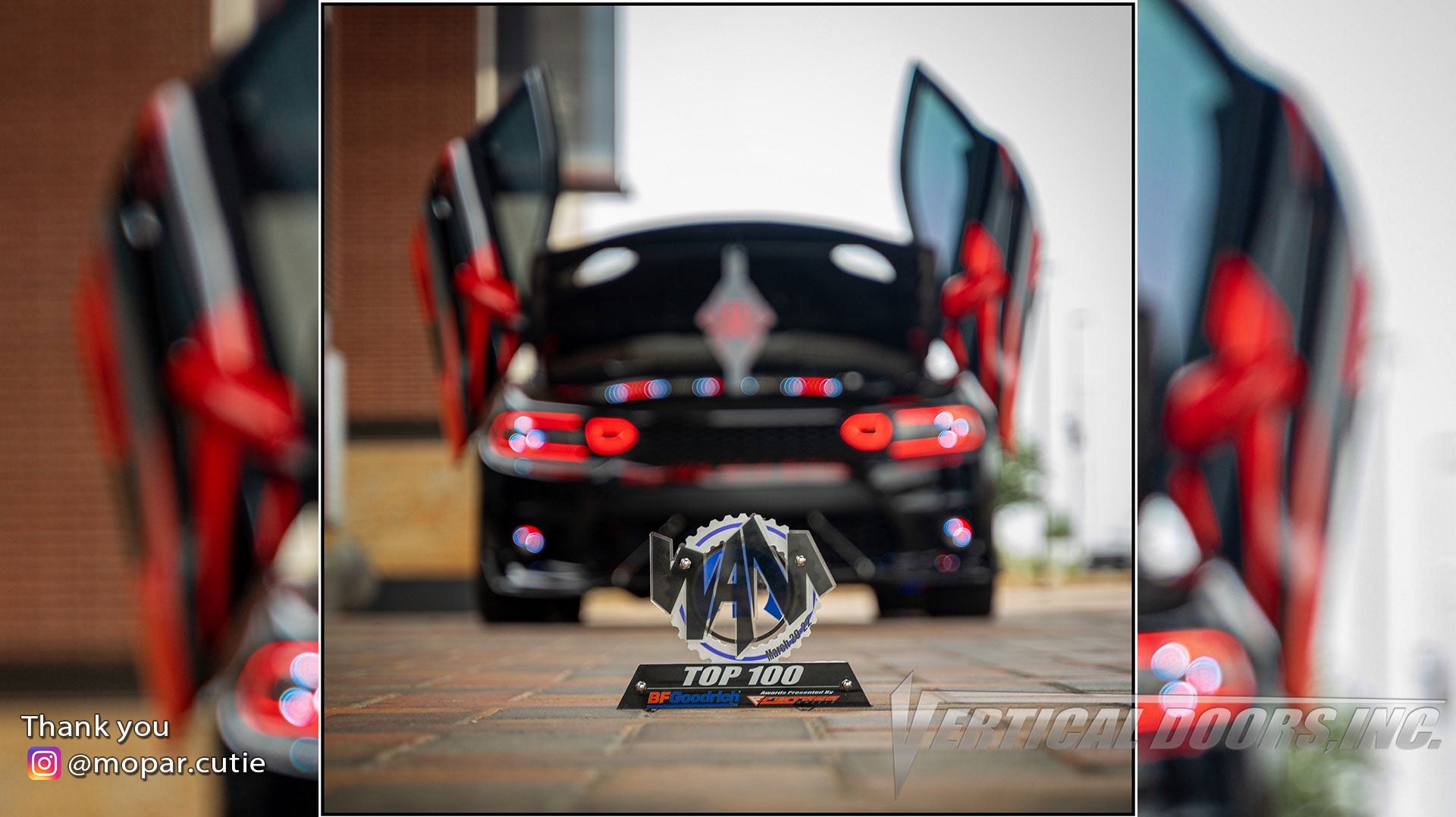 Check out @mopar.cutie Dodge Charger from Colorado featuring Vertical Lambo Doors Conversion Kit from Vertical Doors, Inc.