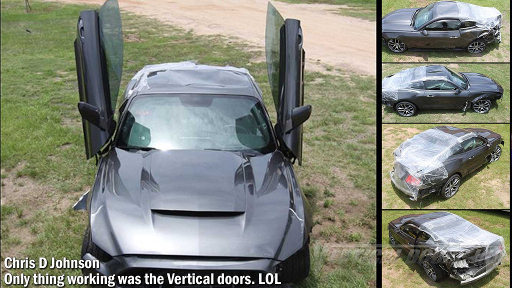 How strong are the Vertical Lambo Door Hinges?