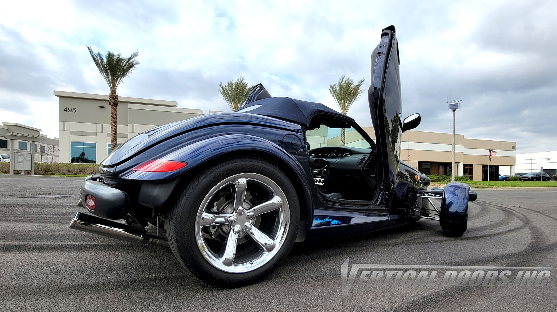 Prowler 1997-2002 Vertical Lambo Door Conversion Kit by Vertical Doors Inc.