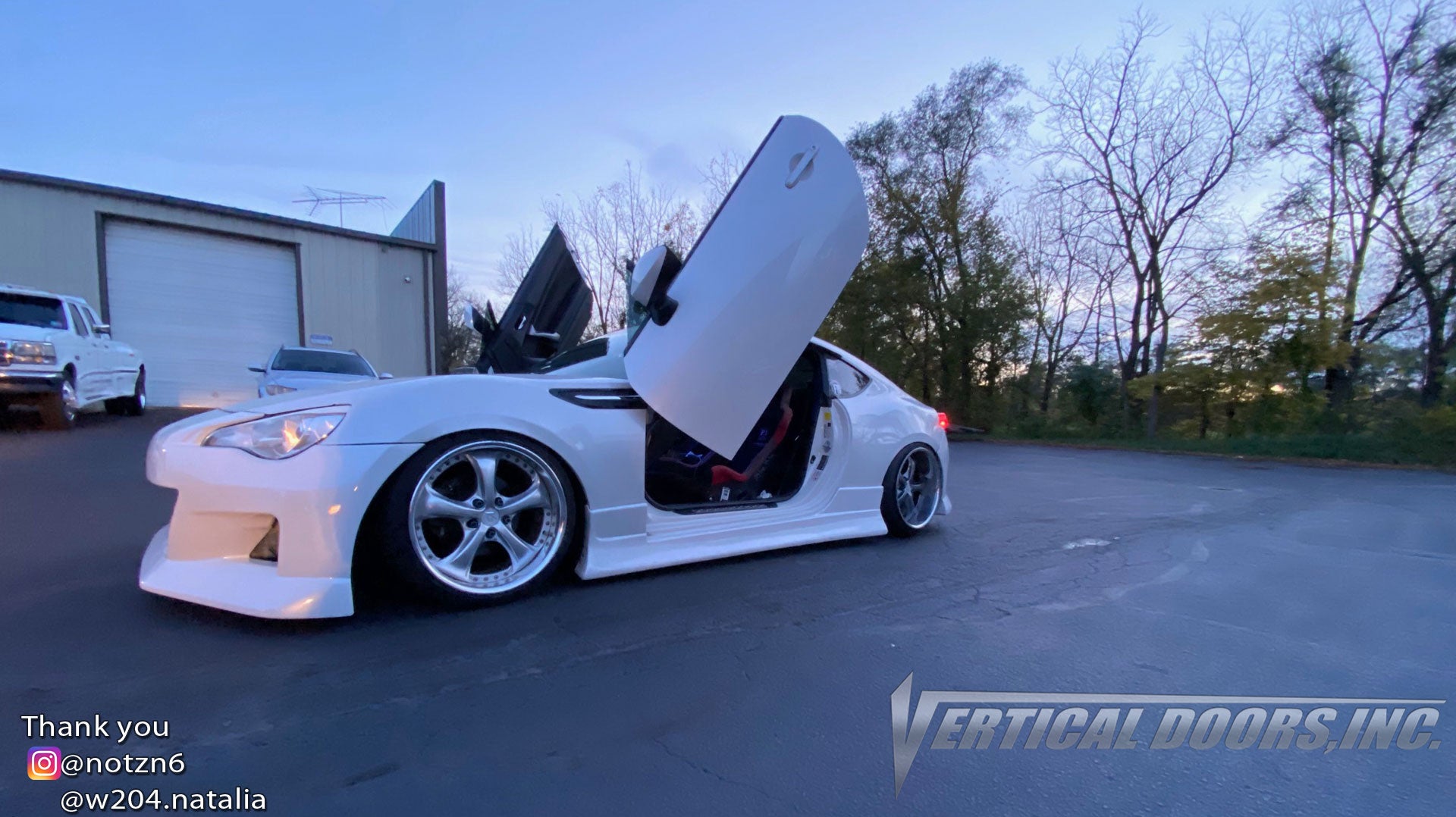Check out @notzn6 Scion FRS featuring Vertical Doors, Inc., vertical lambo doors conversion kit.