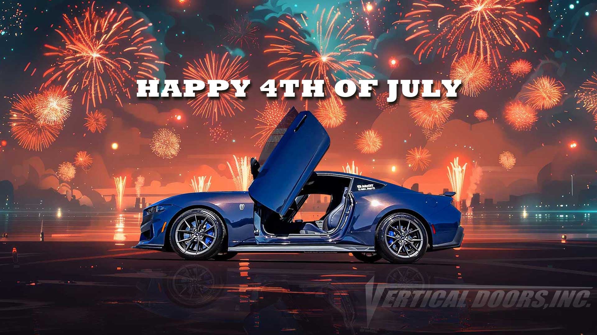Happy 4th of July from our Vertical Doors, Inc., family to yours.