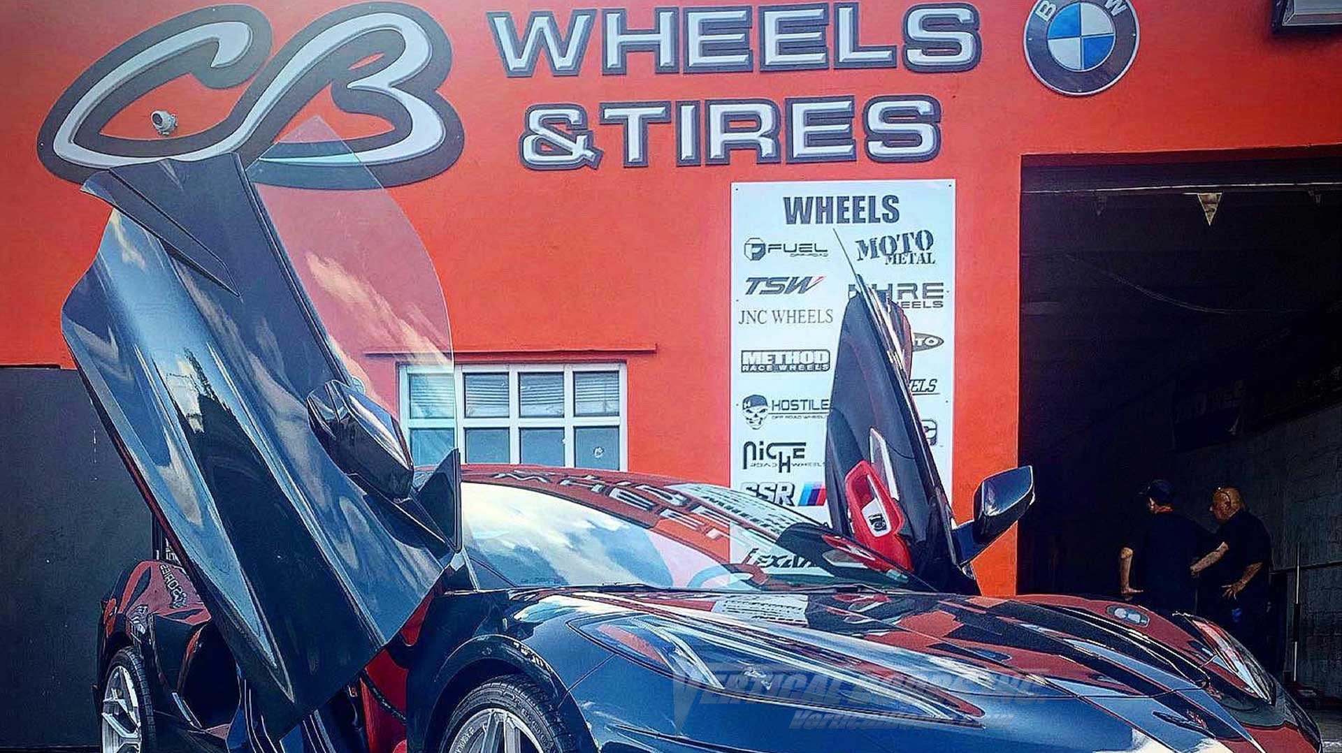 This Kendall, Florida Shop Is Installing Vertical “Lambo Doors” on Corvettes, Camaros, and More