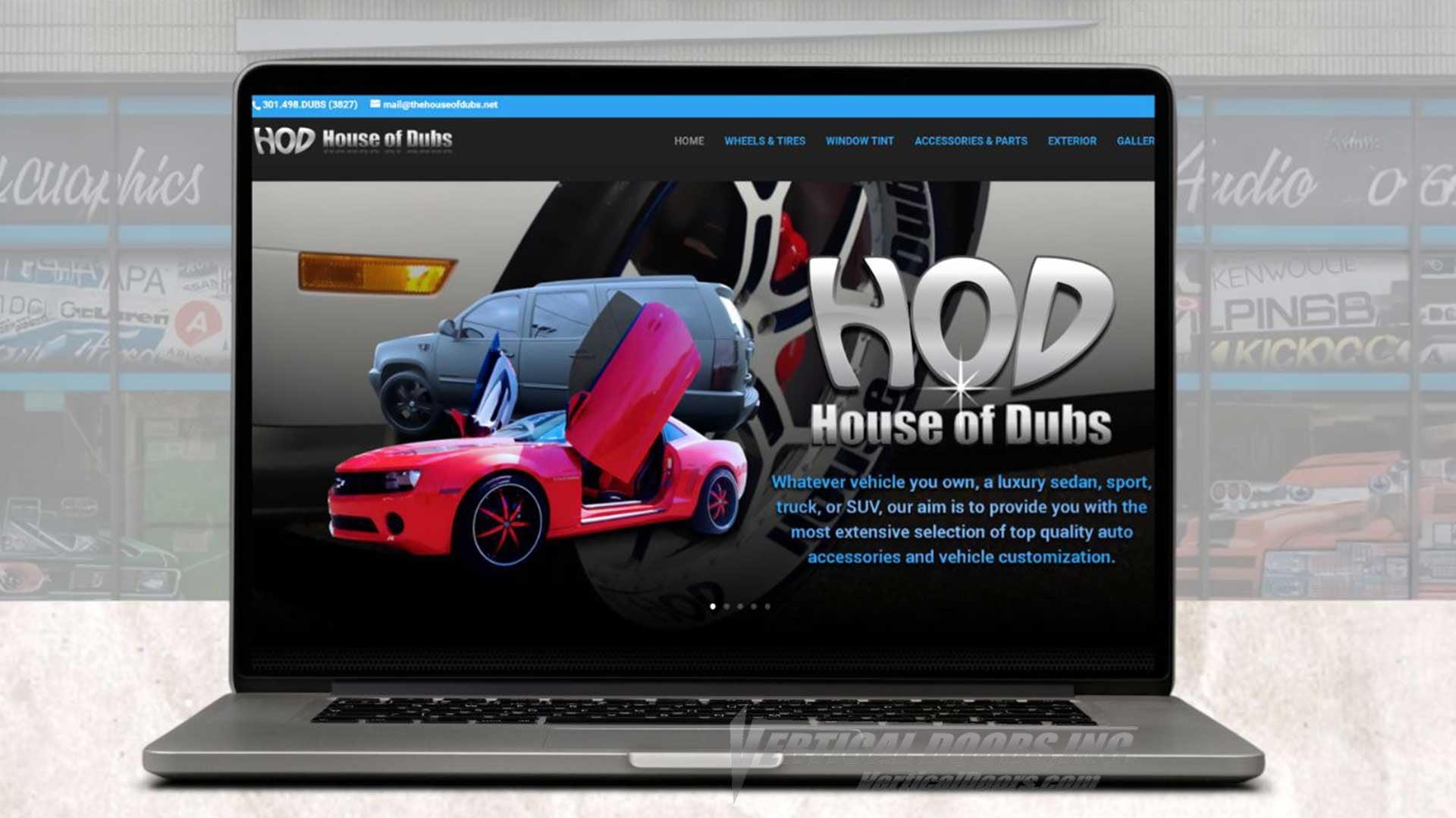 Vertical Door Installer | House of Dubs | Laurel, MD | Vertical Door Kit Installer