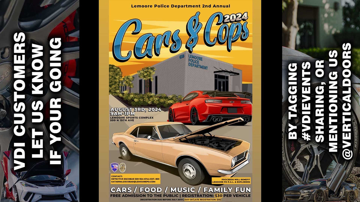 CAR SHOW | 8/03/24 | LEMOORE, CA | @lemoorepd