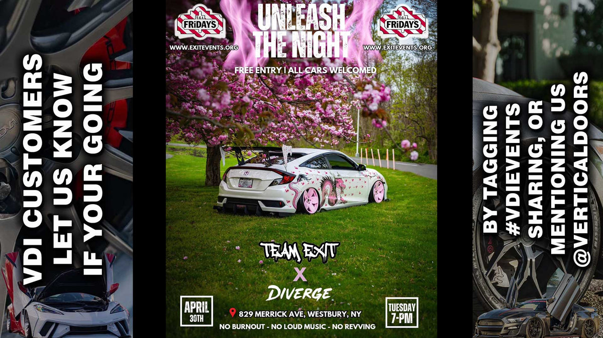CAR SHOW | 4/30/24 | Westbury, NY | @teamexit_ny