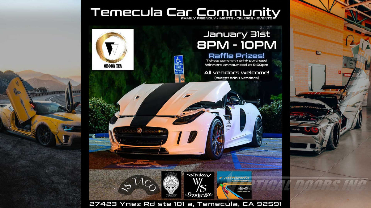 CAR SHOW 1/31/24 Temecula , CA Temecula Car Community Muscle C