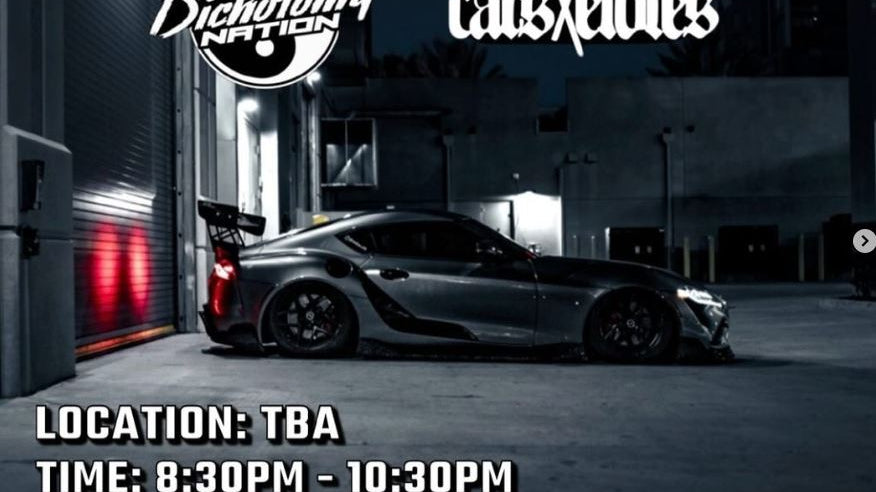 CAR SHOW | 1/25/24 | TBA | Dichotomy.nation x carsandelotes | Toyota supra featuring Door Conversion by Vertical Doors, Inc.