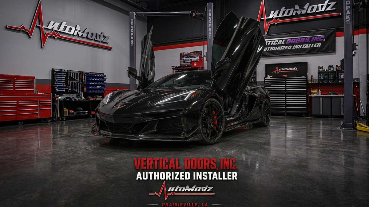 Chevrolet Corvette C8 Z06 Vertical Door Kit Installation by AutoModz in Prairieville, LA