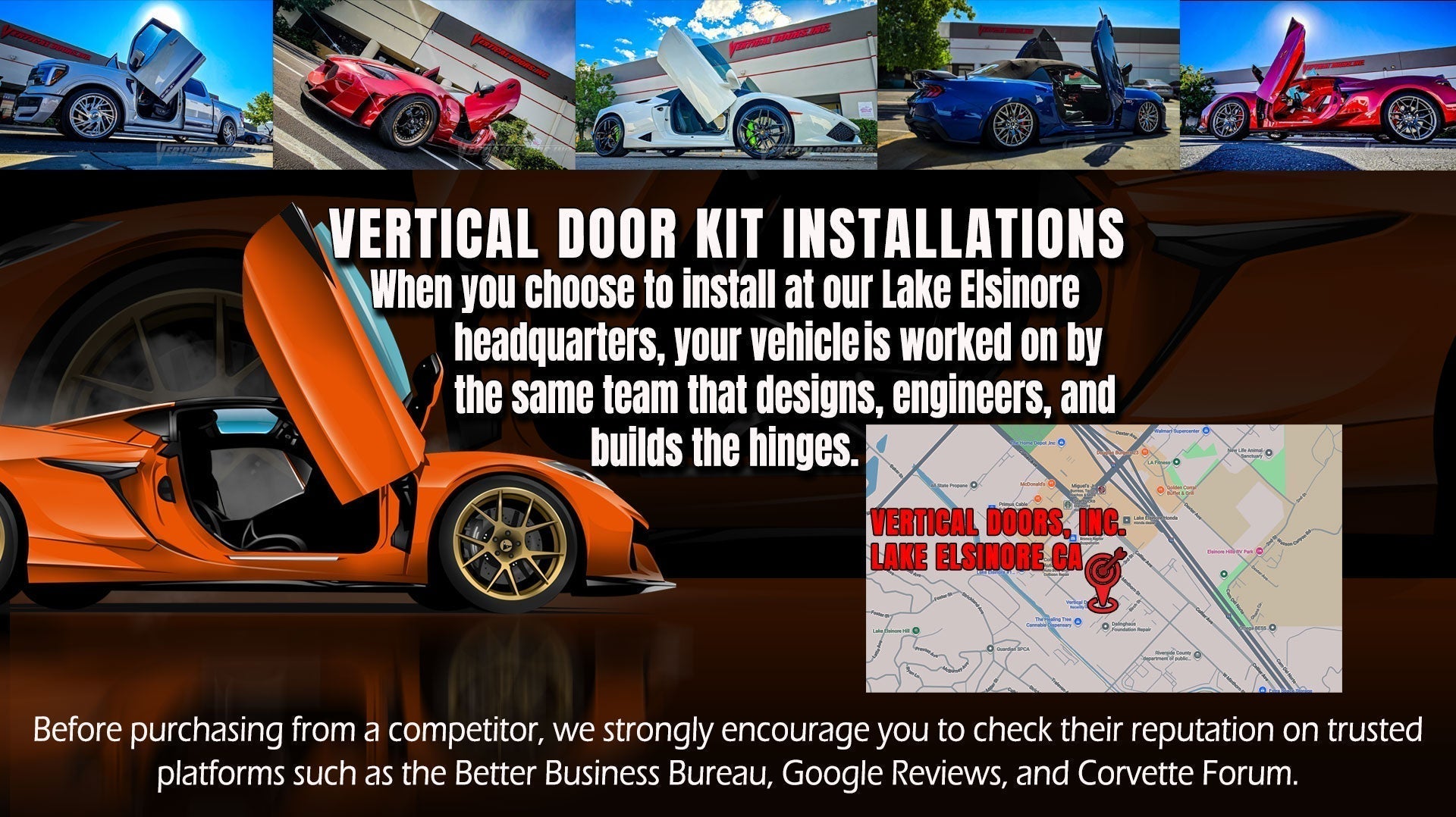 Why Lake Elsinore, CA Is the #1 Destination for Lambo Doors Installation