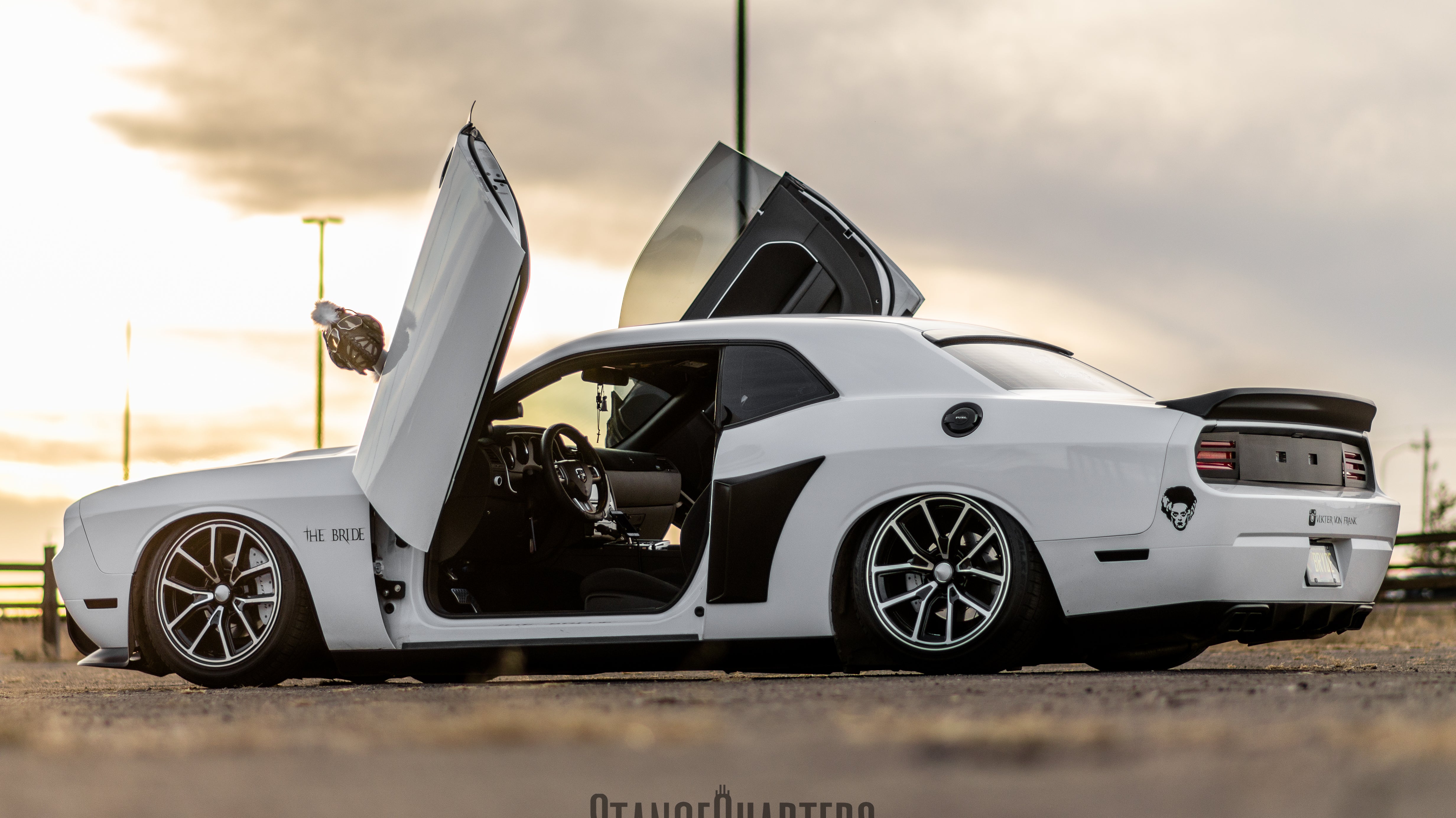 Stancequarters Dodge Challenger 2009-2016 Lambo Door Conversion Kit by Vertical Doors Inc.