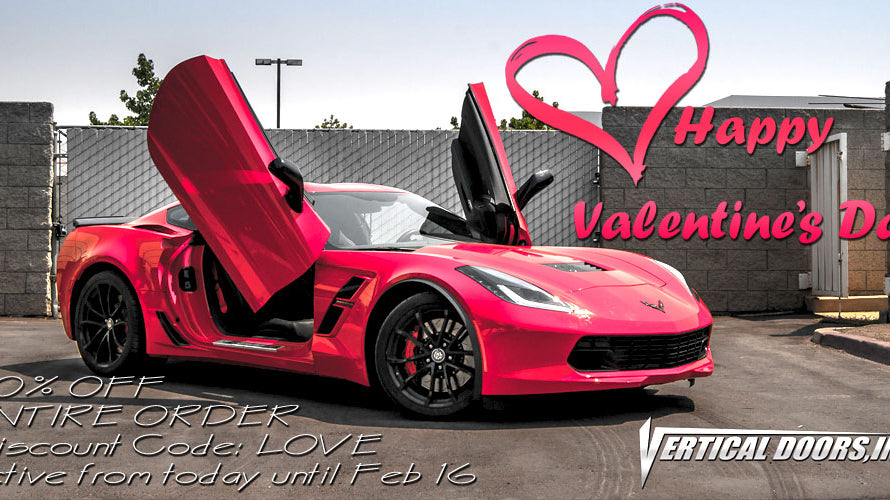 Have a Happy Valentines Day with a 20% OFF Entire Order
