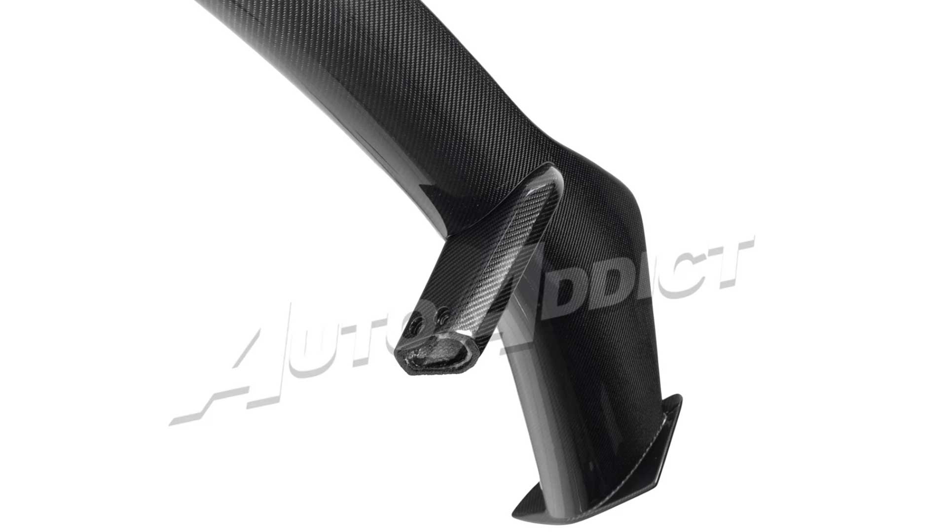 51734865838391 - 2023-2026 C8 Corvette Z06/E-Ray Z07 Carbon Fiber Rear High Spoiler w/ Integrated Upriser 1pc