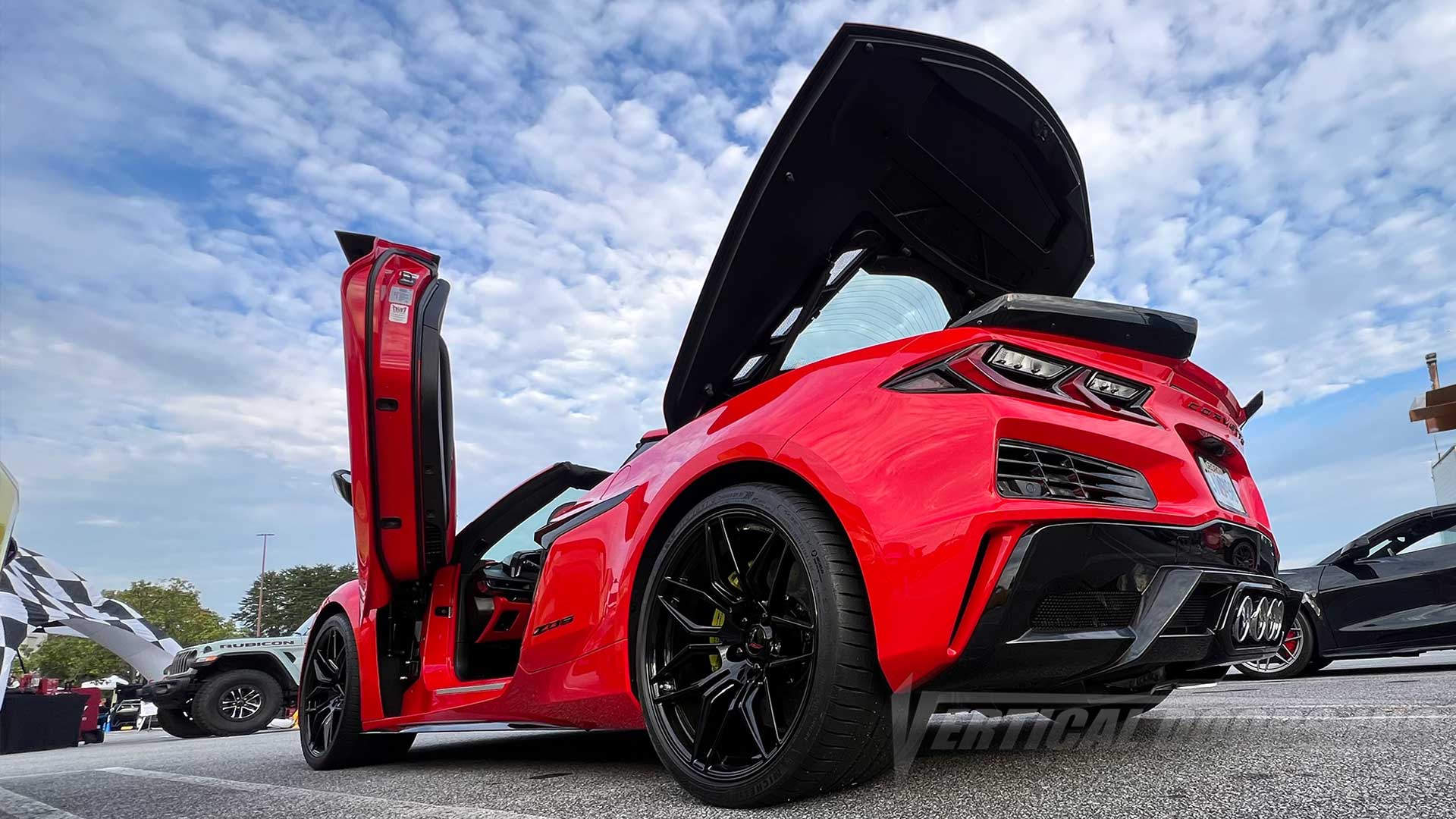 @smackdowninc Chevrolet Corvette C8 Z06 from Georgia with lambo door conversion kit by Vertical Doors, Inc., VDCCHEVYCORC820, VDCCHEVYCORC823Z06,
1LT, 2LT, 3LT, Z51, Z06, C8R, Z8ZR1, Stingray, Eray, Vette, Corvette,
lambo doors, vertical doors, door conversion, scissor doors, butterfly doors, wing doors,
Corvette C8 lambo doors, Corvette C8 vertical doors, Corvette C8 door conversion, Corvette C8 scissor doors, Corvette C8 butterfly doors, Corvette C8 wing doors,