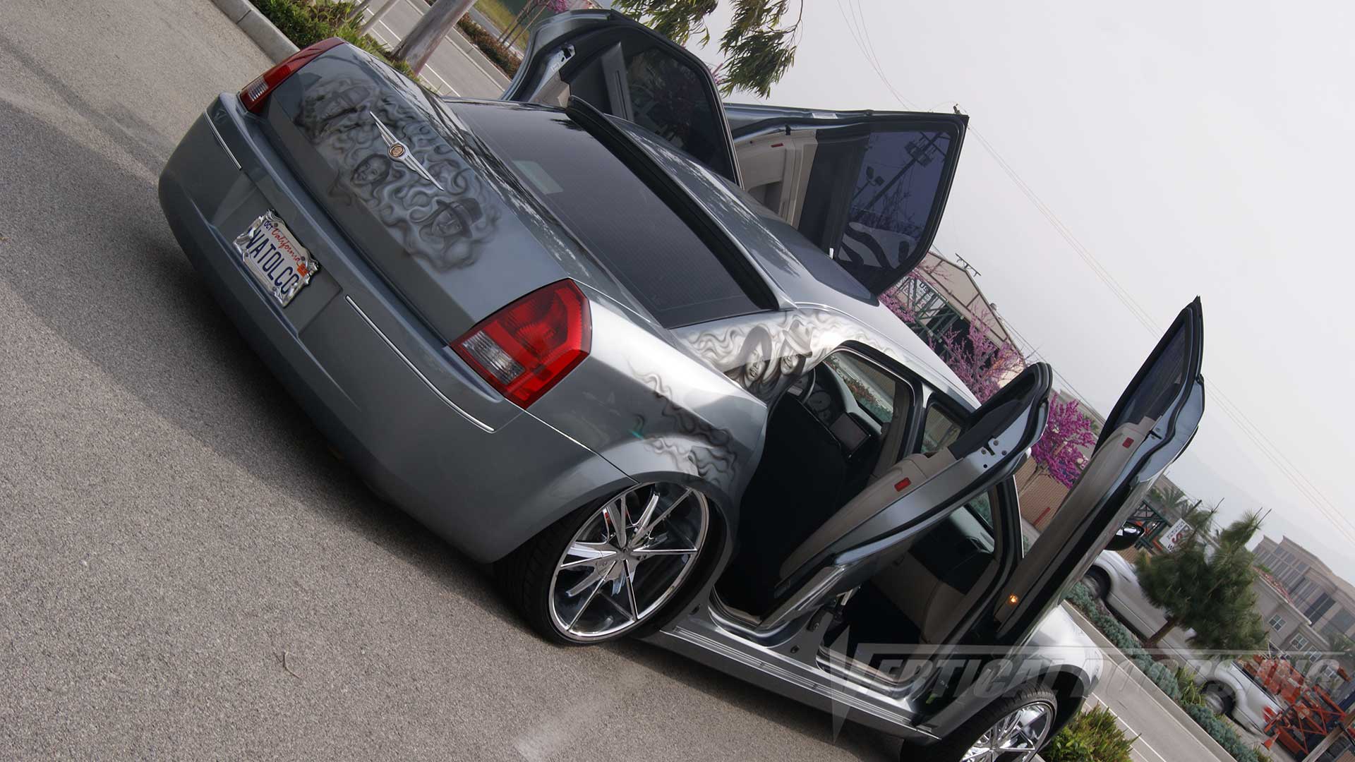 Chrysler 300 2004-2010 Rear Vertical Doors kit lambo doors, vertical doors, door conversion, scissor doors, butterfly doors, wing doors, Chrysler 300 2004-2010 Rear lambo doors, Chrysler 300 2004-2010 Rear vertical doors, Chrysler 300 2004-2010 Rear door conversion, Chrysler 300 2004-2010 Rear scissor doors, Chrysler 300 2004-2010 Rear butterfly doors, Chrysler 300 2004-2010 Rear wing doors,