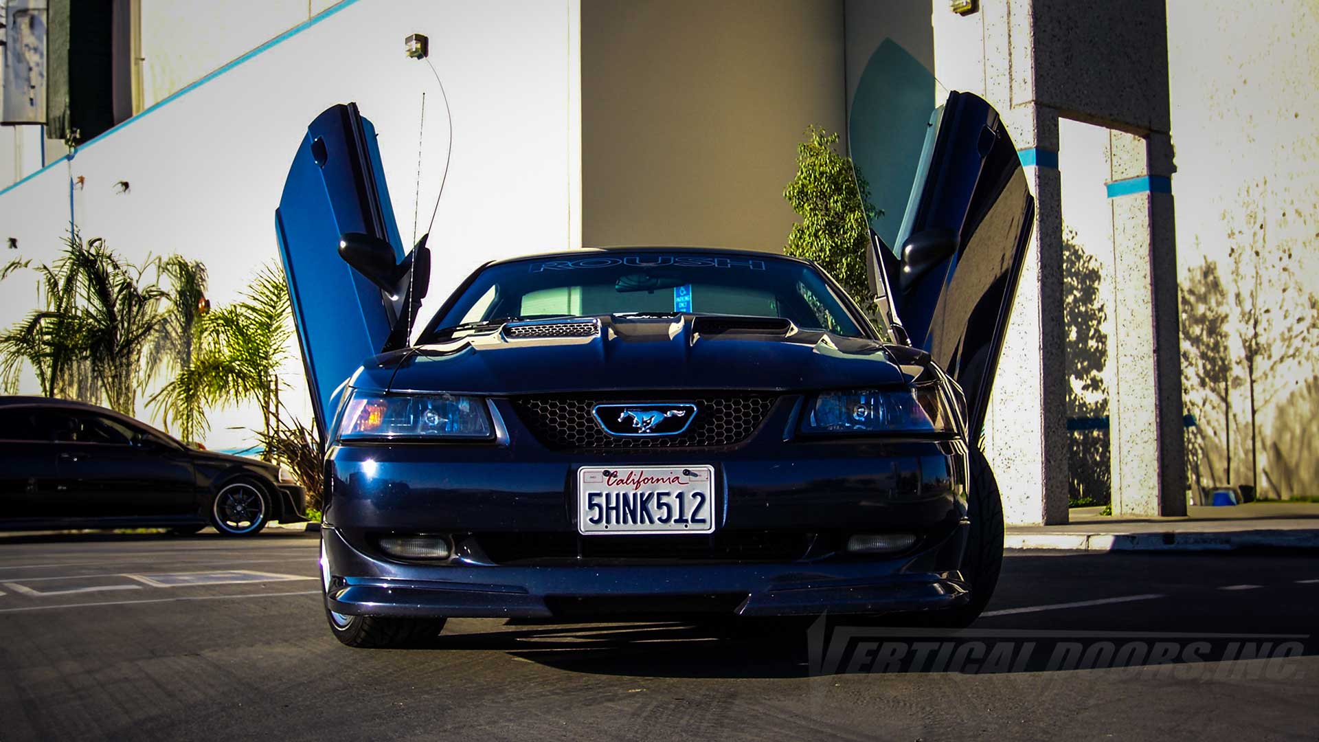 Ford Mustang 1999-2004 Vertical Lambo Doors Conversion Kit, Part Number: VDCFM9904