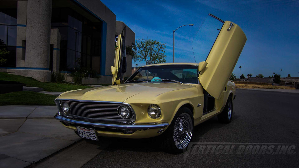 Vertical doors kit compatible Ford Mustang 1969-1970 special order