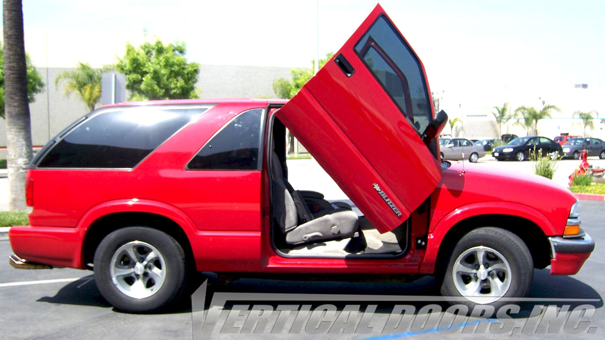 1995-2005 Chevrolet Blazer vertical door conversion by Vertical Doors, Inc., view 2