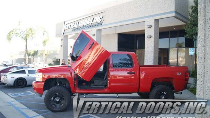 2007-2014 Chevrolet Silverado vertical door conversion by Vertical Doors, Inc., view 6