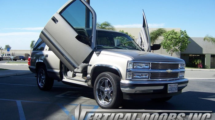 2000-2006 Chevrolet Tahoe vertical door conversion by Vertical Doors, Inc., view 2