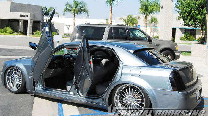 Chrysler 300 2004-2010 Rear Vertical Doors kit lambo doors, vertical doors, door conversion, scissor doors, butterfly doors, wing doors, Chrysler 300 2004-2010 Rear lambo doors, Chrysler 300 2004-2010 Rear vertical doors, Chrysler 300 2004-2010 Rear door conversion, Chrysler 300 2004-2010 Rear scissor doors, Chrysler 300 2004-2010 Rear butterfly doors, Chrysler 300 2004-2010 Rear wing doors,