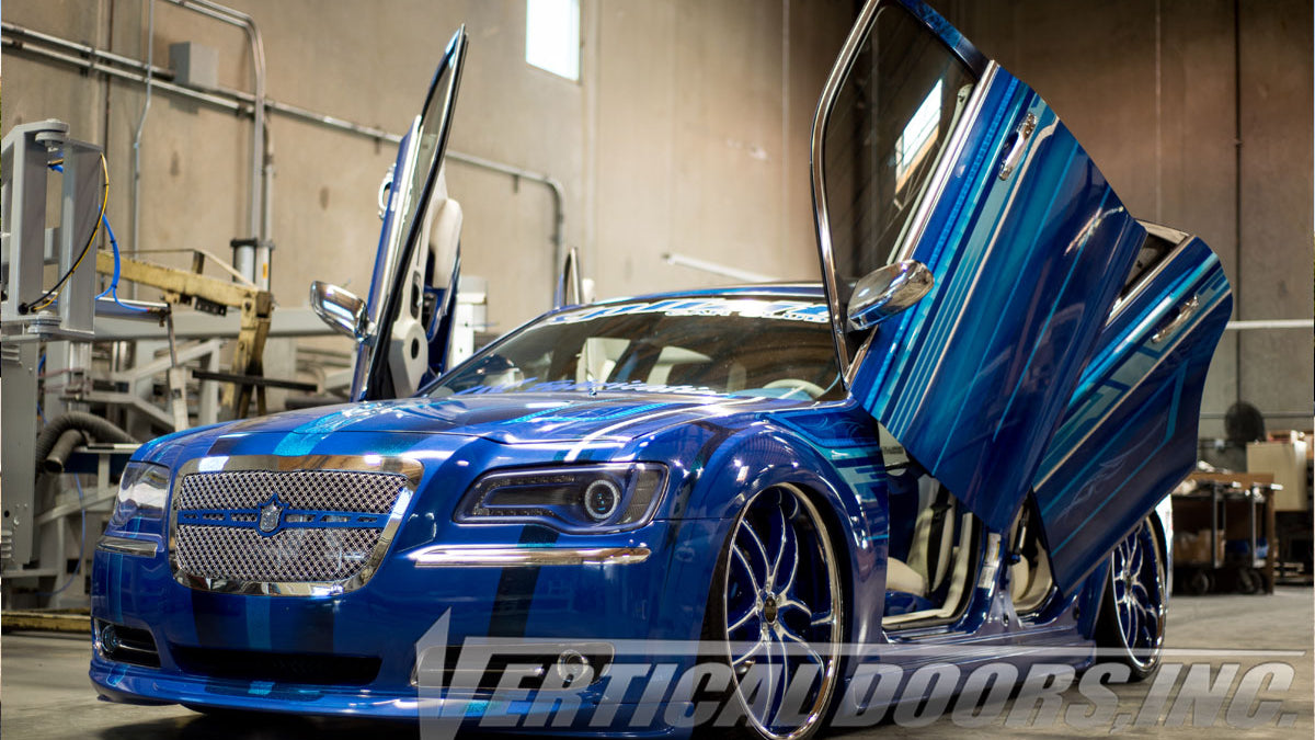 Chrysler 300 2011-2022 Rear Vertical Doors kit lambo doors, vertical doors, door conversion, scissor doors, butterfly doors, wing doors, Chrysler 300 2011-2022 Rear lambo doors, Chrysler 300 2011-2022 Rear vertical doors, Chrysler 300 2011-2022 Rear door conversion, Chrysler 300 2011-2022 Rear scissor doors, Chrysler 300 2011-2022 Rear butterfly doors, Chrysler 300 2011-2022 Rear wing doors,