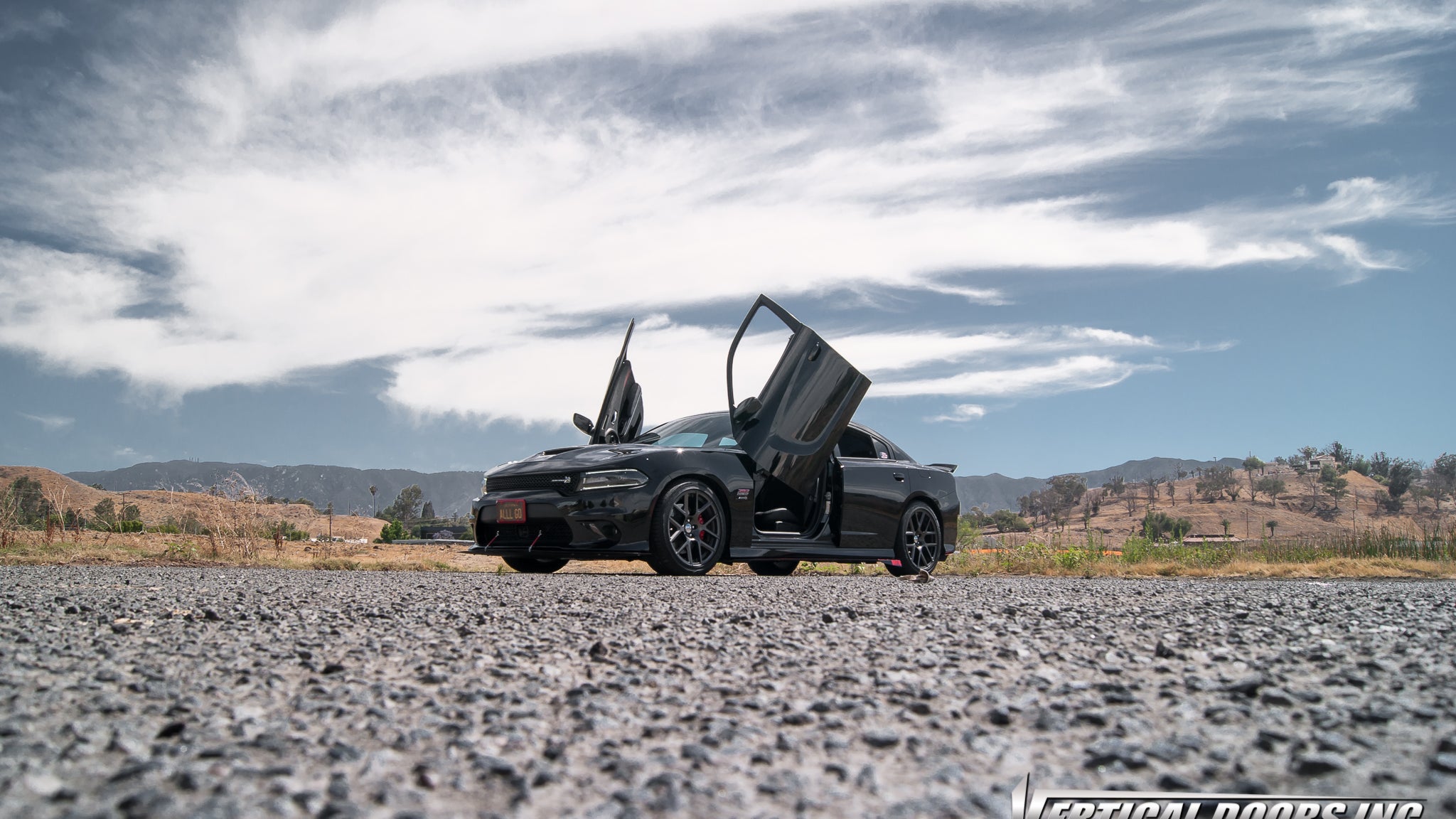 Dodge Charger Lambo Door Conversion Kit by Vertical Doors Inc., VDCDC11, Mopar, SXT, GT, R/T, Scat Pack, Scat Pack Widebody, Hellcat Widebody Jailbreak, SRT Hellcat Redeye Jailbreak, lambo doors, vertical doors, door conversion, scissor doors, butterfly doors, wing doors, Dodge Charger lambo doors, Dodge Charger vertical doors, Dodge Charger door conversion, Dodge Charger scissor doors, Dodge Charger butterfly doors, Dodge Charger wing doors,