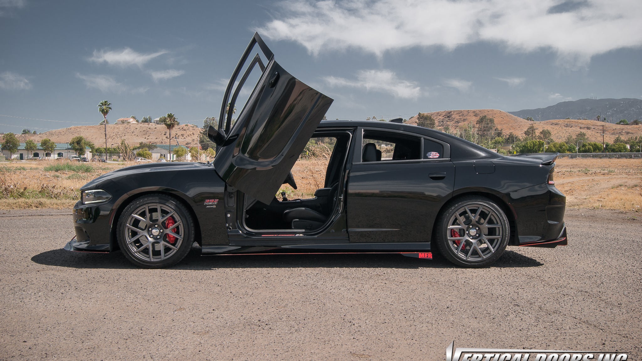 Dodge Charger Lambo Door Conversion Kit by Vertical Doors Inc., VDCDC11, Mopar, SXT, GT, R/T, Scat Pack, Scat Pack Widebody, Hellcat Widebody Jailbreak, SRT Hellcat Redeye Jailbreak, lambo doors, vertical doors, door conversion, scissor doors, butterfly doors, wing doors, Dodge Charger lambo doors, Dodge Charger vertical doors, Dodge Charger door conversion, Dodge Charger scissor doors, Dodge Charger butterfly doors, Dodge Charger wing doors,