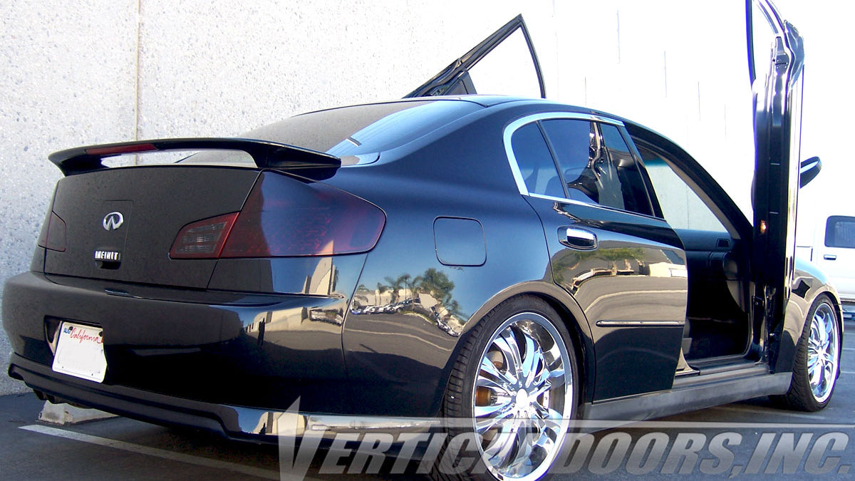 Infiniti G35 Sedan 2003-2006 Vertical Doors kit lambo doors, vertical doors, door conversion, scissor doors, butterfly doors, wing doors, Infiniti G35 Sedan 2003-2006 lambo doors, Infiniti G35 Sedan 2003-2006 vertical doors, Infiniti G35 Sedan 2003-2006 door conversion, Infiniti G35 Sedan 2003-2006 scissor doors, Infiniti G35 Sedan 2003-2006 butterfly doors, Infiniti G35 Sedan 2003-2006 wing doors,