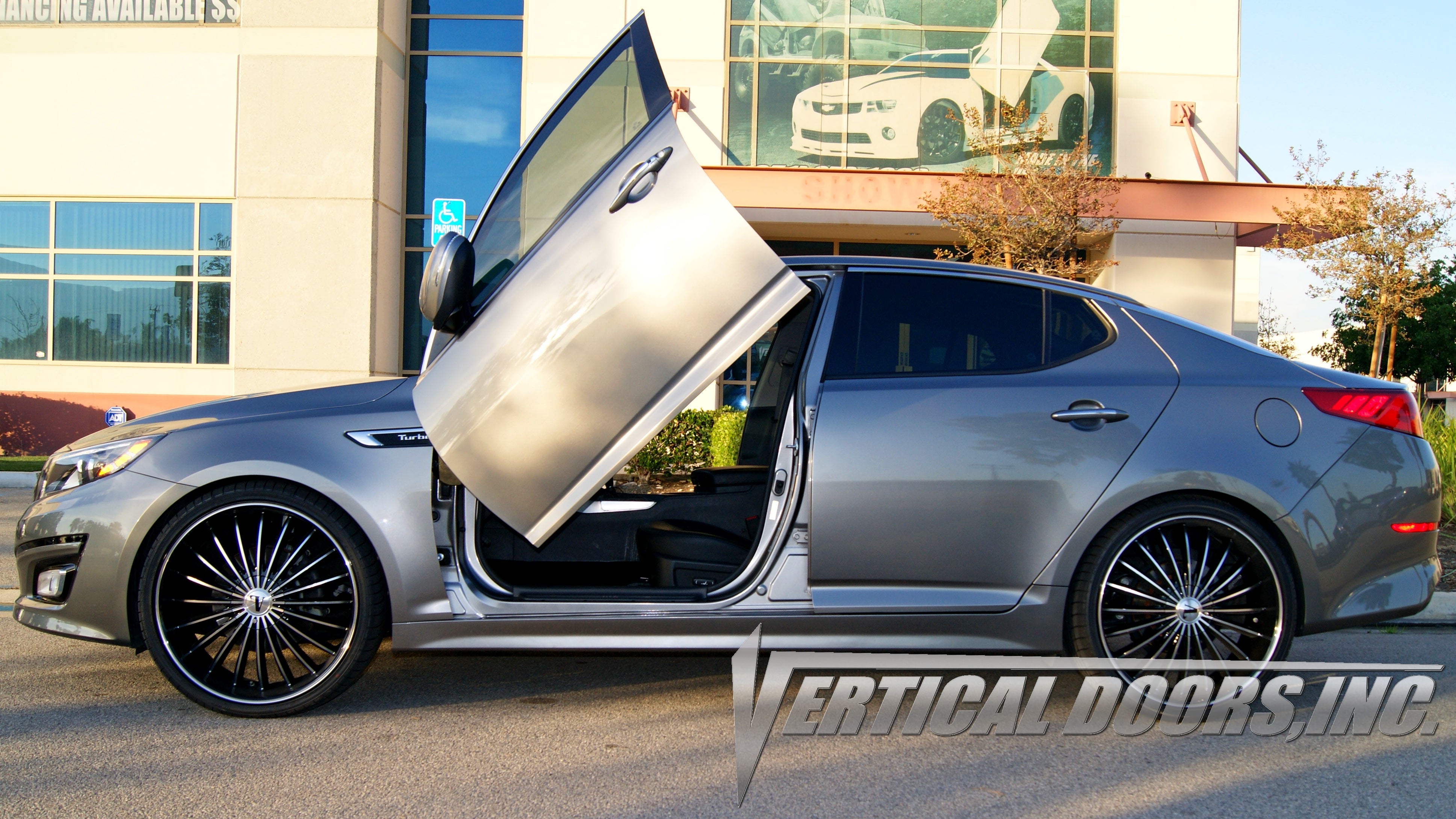 2011-2015 Kia Optima vertical door kit by Vertical Doors, Inc., image 3
