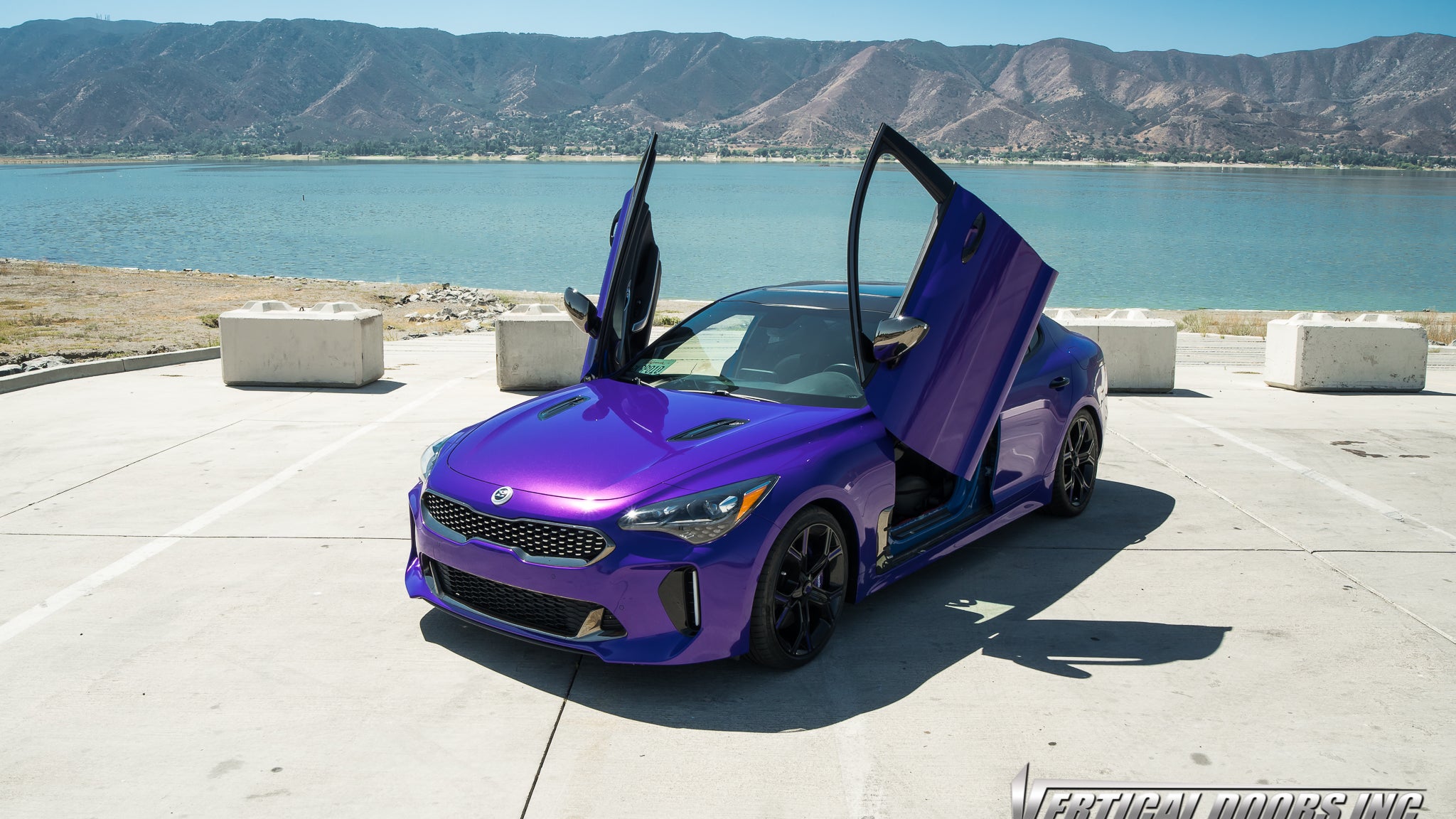 2018-2023 Kia Stinger vertical door kit by Vertical Doors, Inc., image 5