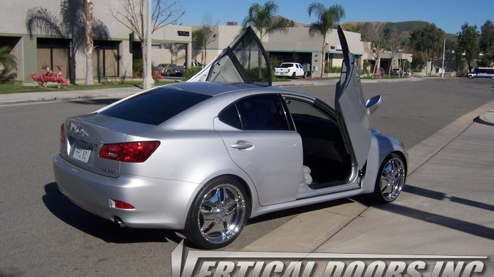 2006-2013 Lexus IS 350 Sedan vertical door kit by Vertical Doors, Inc., image 4