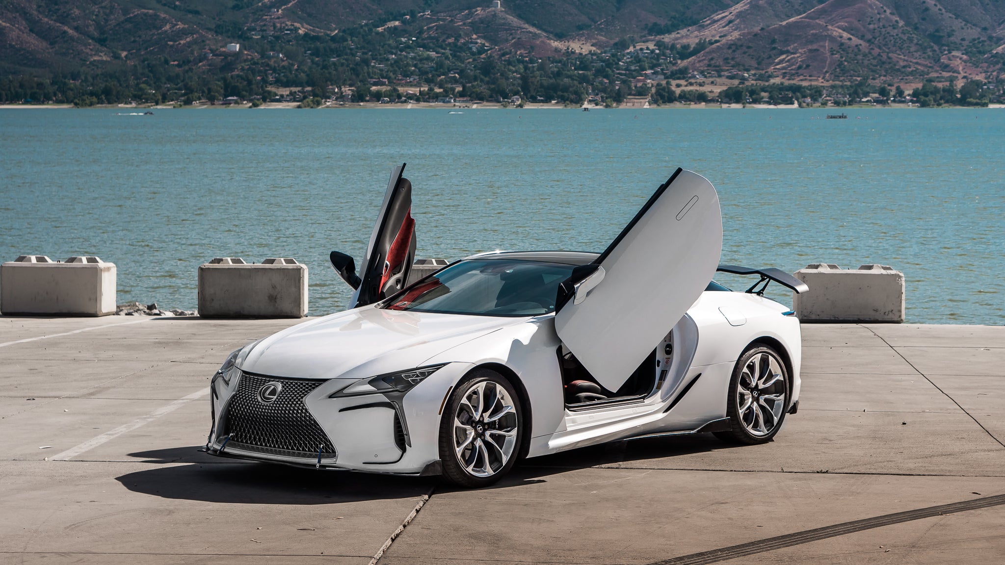 2018-2023 Lexus LC 500 vertical door kit by Vertical Doors, Inc., image 1