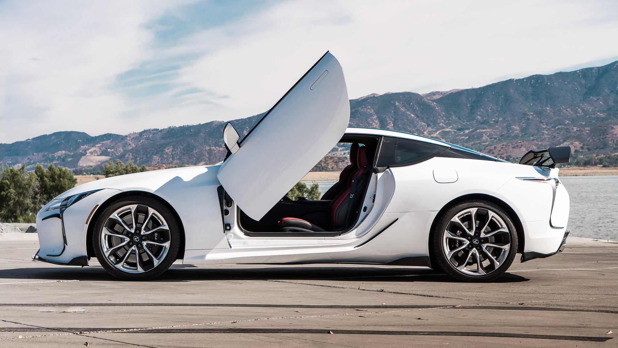 2018-2023 Lexus LC 500 vertical door kit by Vertical Doors, Inc., image 2