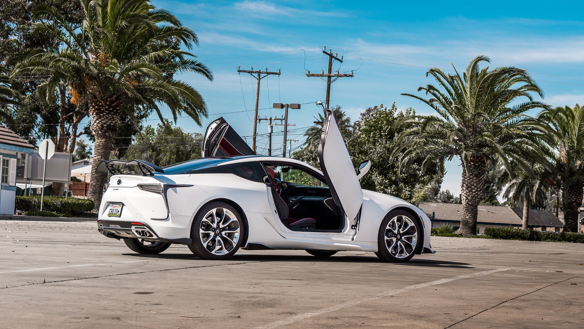 2018-2023 Lexus LC 500 vertical door kit by Vertical Doors, Inc., image 3