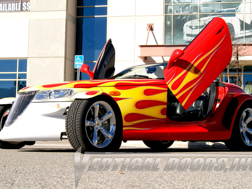 Plymouth Prowler 1997-2002 Vertical Doors kit lambo doors, vertical doors, door conversion, scissor doors, butterfly doors, wing doors, Plymouth Prowler 1997-2002 lambo doors, Plymouth Prowler 1997-2002 vertical doors, Plymouth Prowler 1997-2002 door conversion, Plymouth Prowler 1997-2002 scissor doors, Plymouth Prowler 1997-2002 butterfly doors, Plymouth Prowler 1997-2002 wing doors,