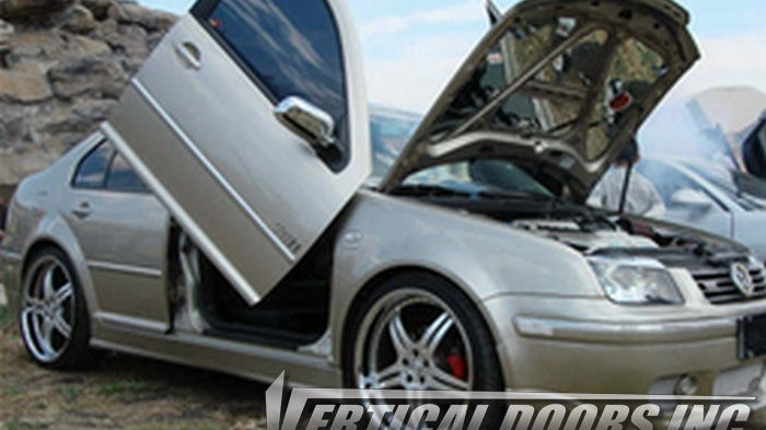 1999-2005 Volkswagen Jetta vertical door kit by Vertical Doors, Inc., image 2