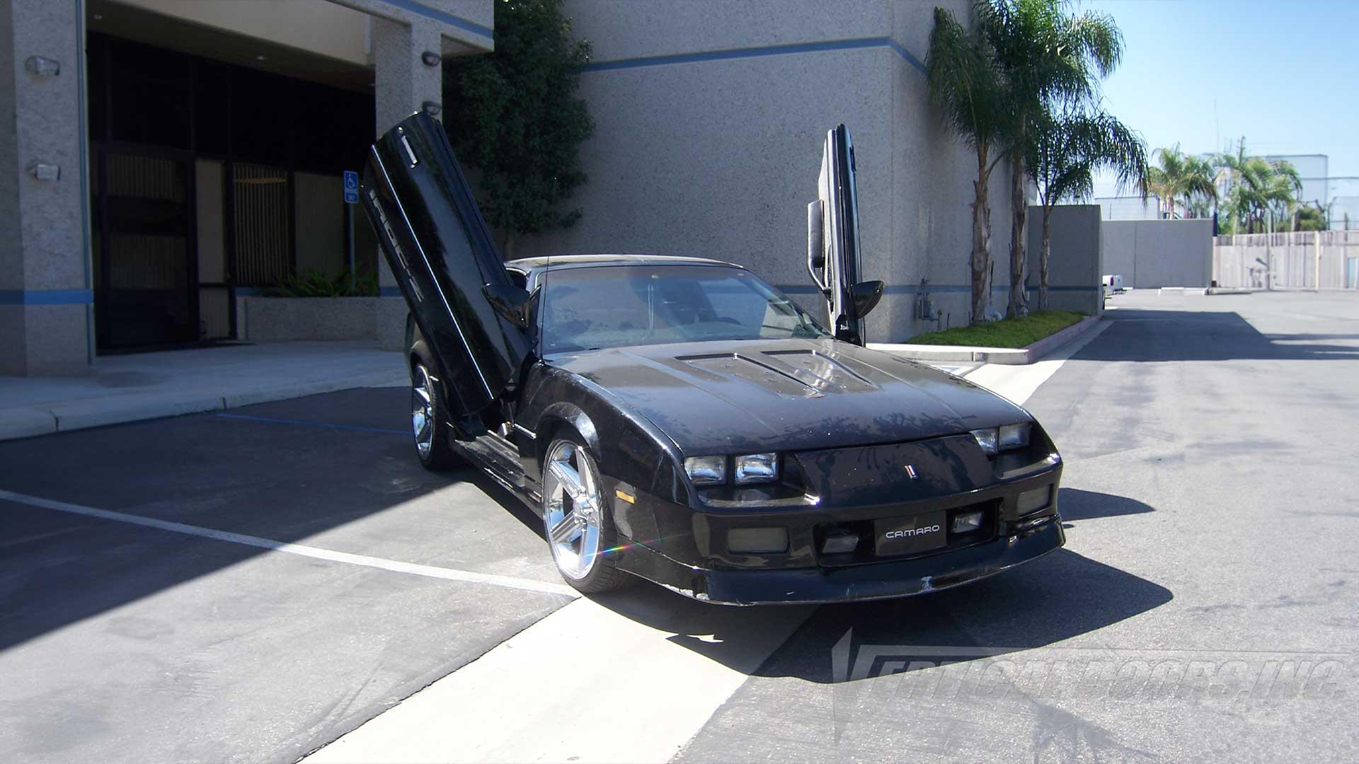 1982-1992 Chevrolet Camaro vertical door conversion by Vertical Doors, Inc.
