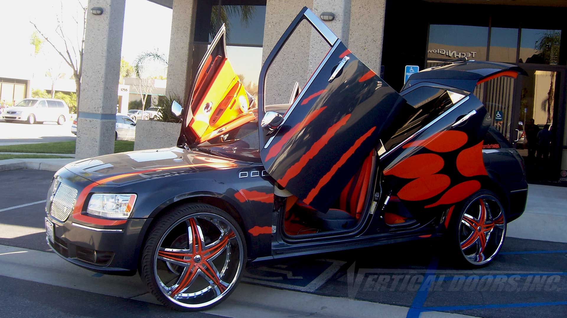 Dodge Magnum 2004-2008 Rear Vertical Doors kit, lambo doors, vertical doors, door conversion, scissor doors, butterfly doors, wing doors, Dodge Magnum 2004-2008 Rear lambo doors, Dodge Magnum 2004-2008 Rear vertical doors, Dodge Magnum 2004-2008 Rear door conversion, Dodge Magnum 2004-2008 Rear scissor doors, Dodge Magnum 2004-2008 Rear butterfly doors, Dodge Magnum 2004-2008 Rear wing doors,
