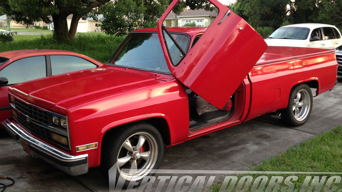 1973-1987 Chevrolet Dually vertical door conversion by Vertical Doors, Inc., view 3